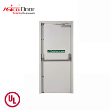 ASICO Steel Fire Rated School Interior Single Leaf Door With UL Listed